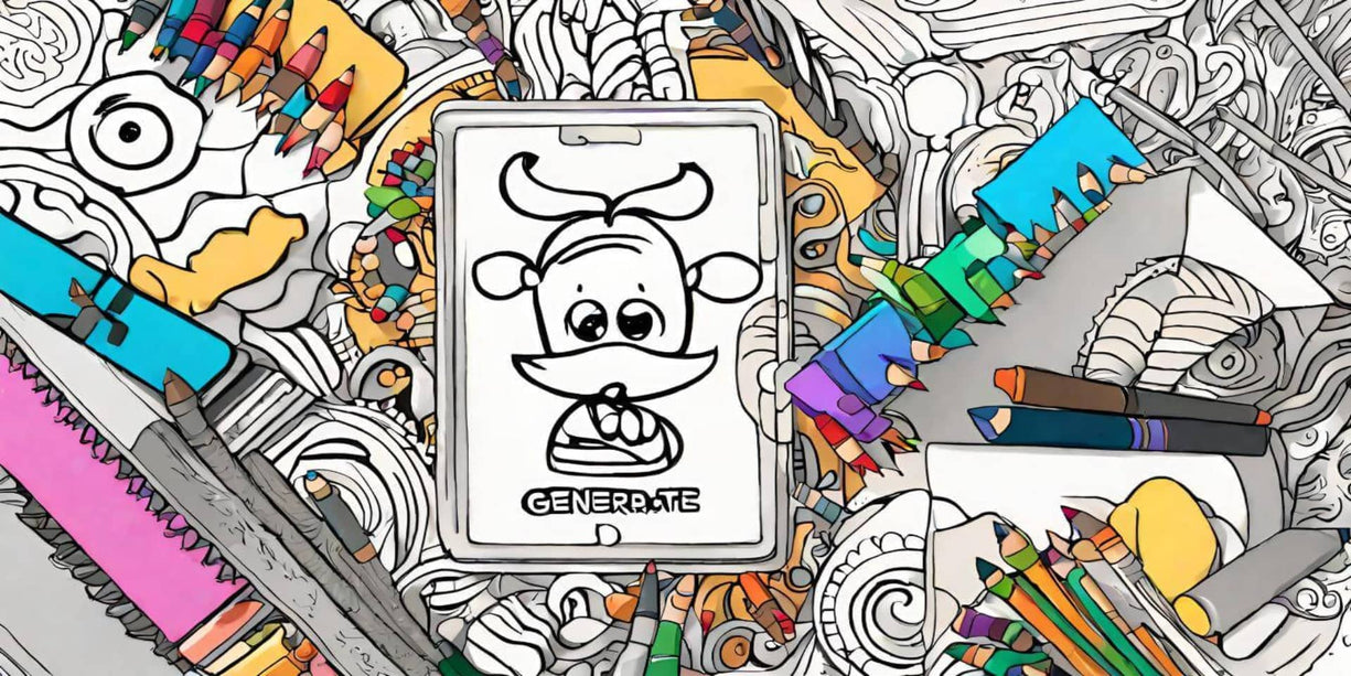 We will create Your Custom Digital Coloring Books